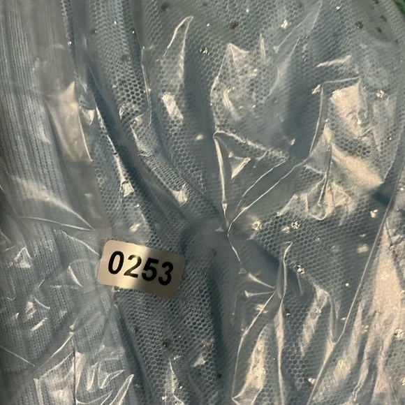 Wonder Nation Light Blue Sparkle Dress - Picture 9 of 9